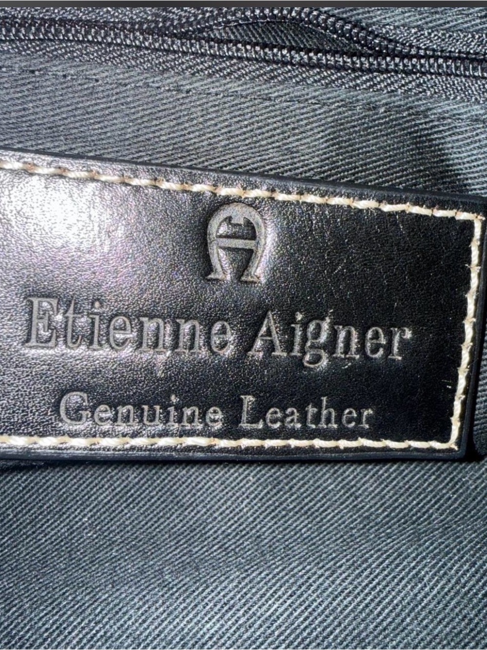 Etienne Aigner Vintage Leather Shoulder Bag - Picture 3 of 4